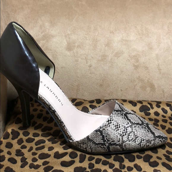 New, hot 4” brown/reptile look heels size 11 - Picture 4 of 8